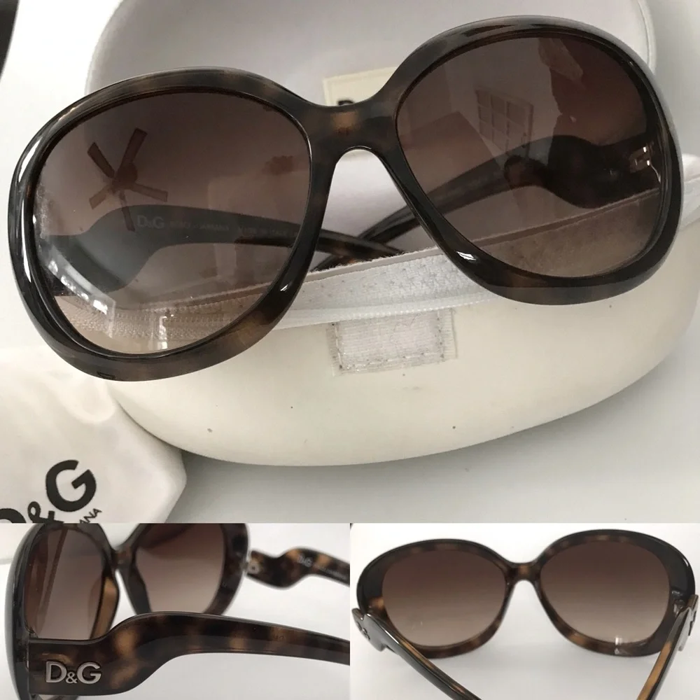 Like-new Dolce & Gabbana Tortoiseshell Sunglasses - Picture 1 of 11